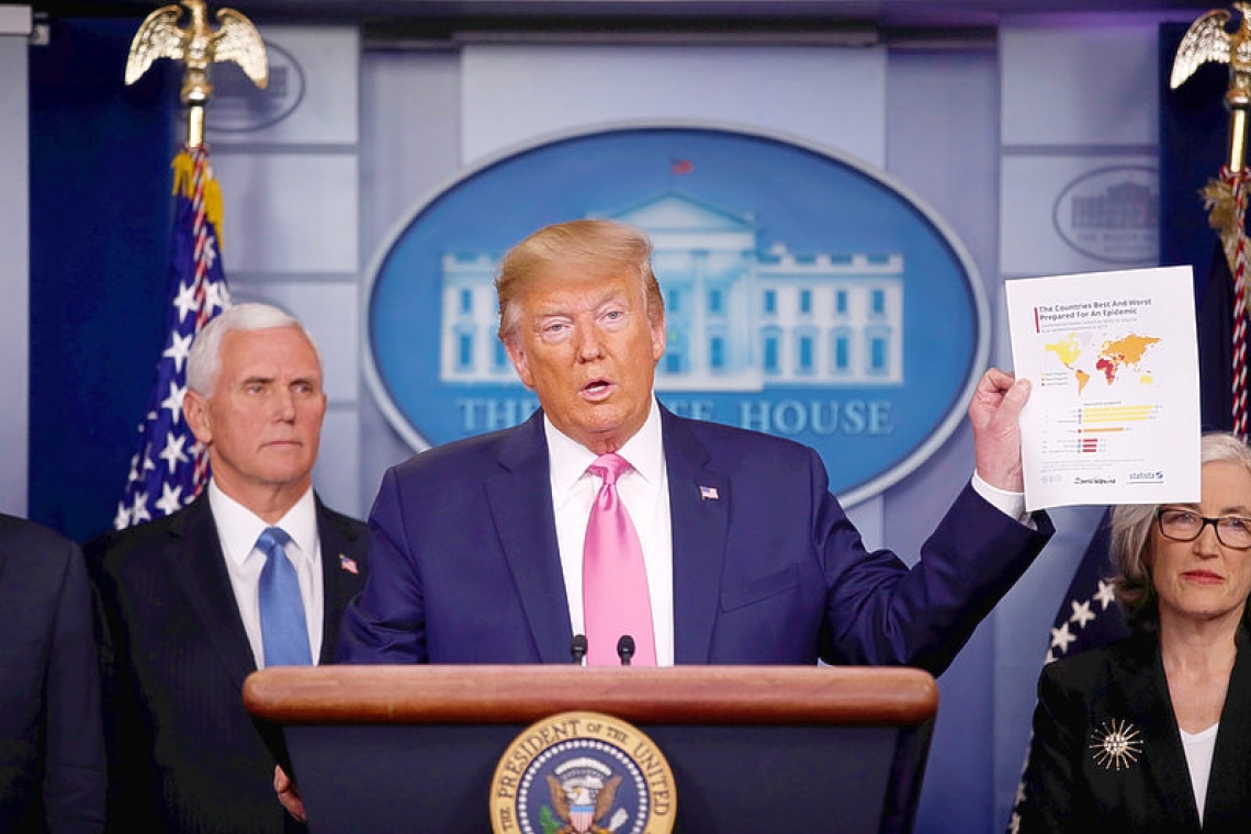 Trump reassures Americans about Coronavirus, puts Pence in charge
